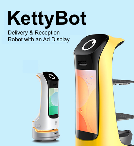 KettyBot - Delivery & Reception Robot