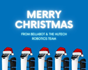 Merry Christmas from Bellabot and The Hutech Robotics Team